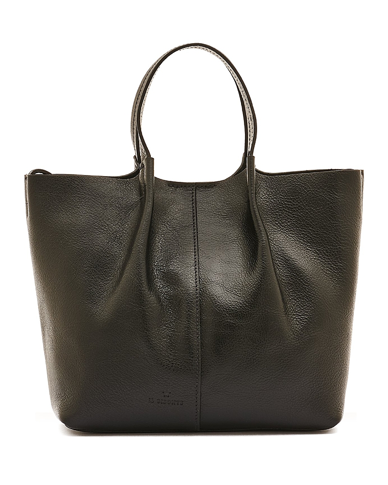 Il Bisonte Nina Pleated Leather Crossbody