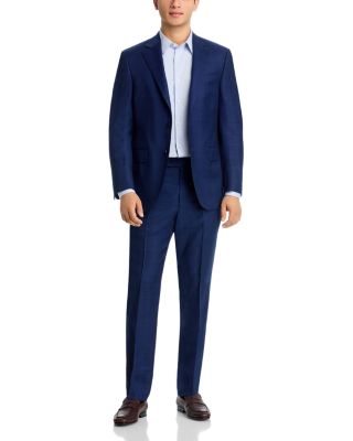 Classic Fit Flynn Tonal Plaid Wool Suit