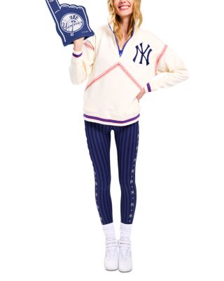 MLB Baseball Stitch Quarter Zip Sweaters