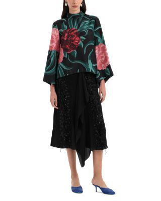 Make an Exit Silk Top