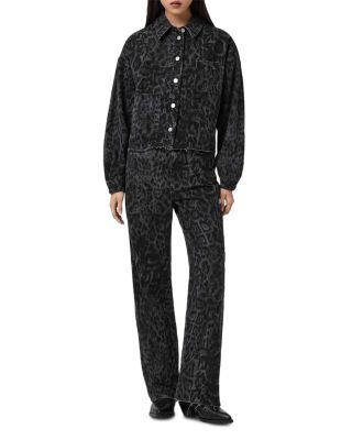 Blake High Rise Straight Jeans in Leppo Black