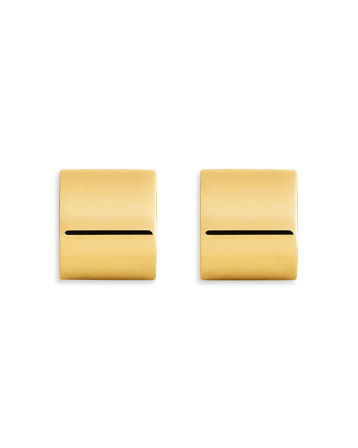 Toteme Petite Signature Hoop Earrings