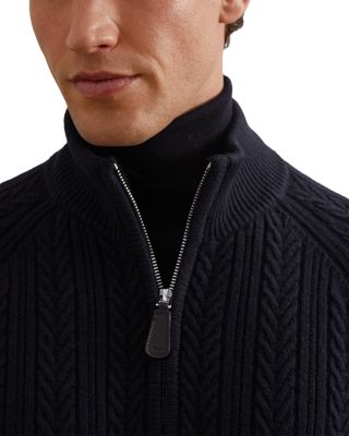 Half Zip Funnel Sweater