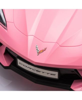  Corvette C8 Stingray 12V 1-Seater Ride on for Kids 3-8 - Ages 2-4