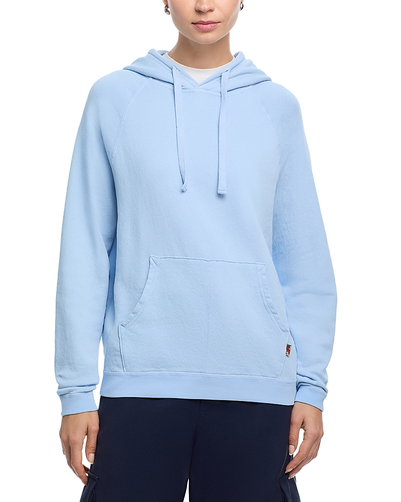 Freecity Basic Goodness Terry Fluff Hoodie In Blue