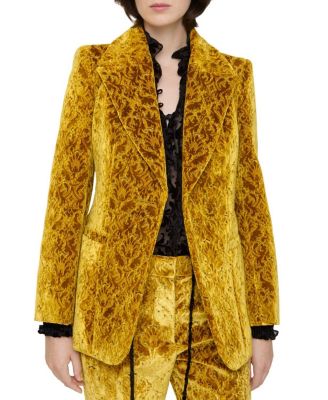 Baroque Velvet Blazer
