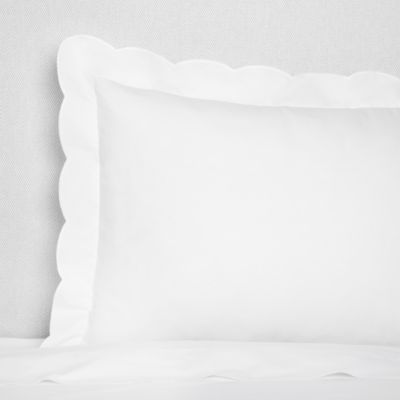 Limana Scalloped Standard Sham