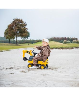  CAT Foot to Floor 1-Seater Push Ride-On for Kids - Ages 2-4