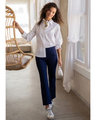 Collared Button Front Top