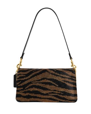 Tabby 26 Beaded Tiger Effect Shoulder Bag