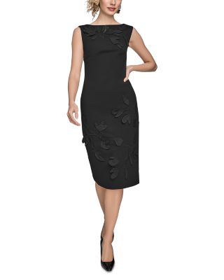 Scuba Crepe Twill Dress