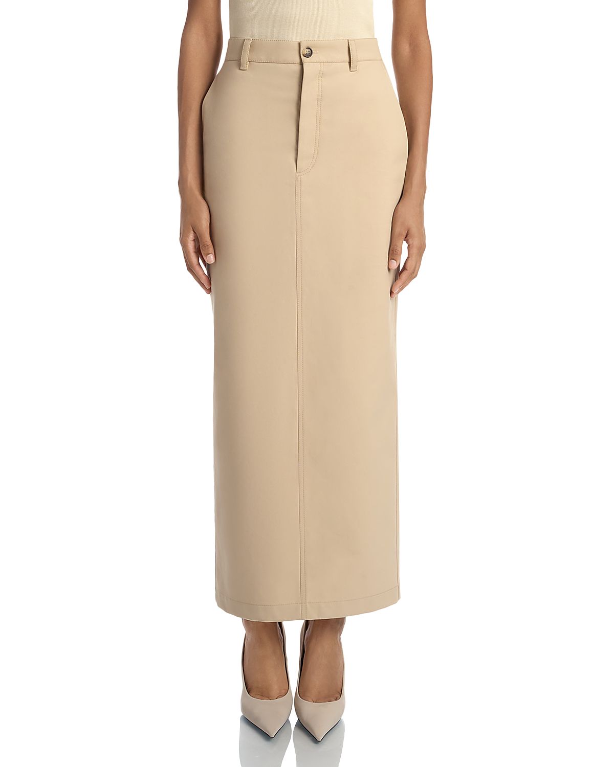 Wardrobe. nyc Drill Column Skirt