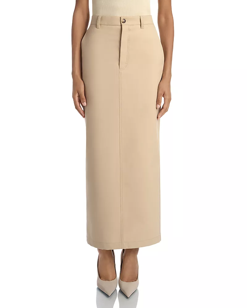 Wardrobe. nyc Drill Column Skirt