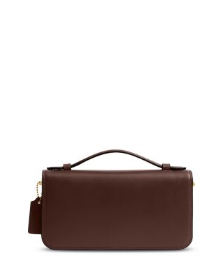 Elora Leather Top Handle Crossbody