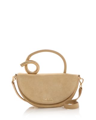Azariah Nano Suede Top Handle Bag