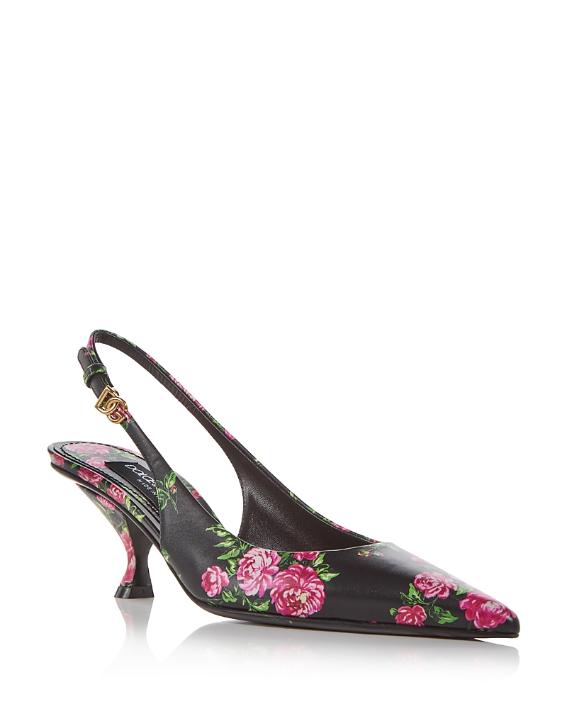Dolce & Gabbana Women's Lollo Slingback Pumps