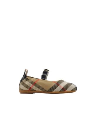 Unisex Check Ballerinas - Big Kid