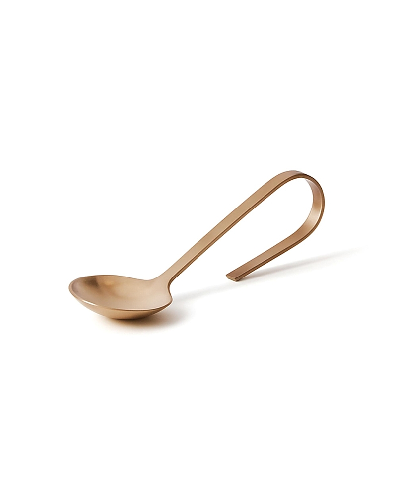 Fleck Loop Spoon In Gold