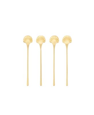  Seashell Stirrers - Set of 4