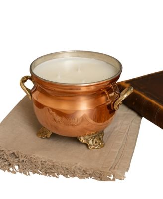  CMK Vintage French Inspired Grapefruit Mint Jardiniere Candle, 32 oz