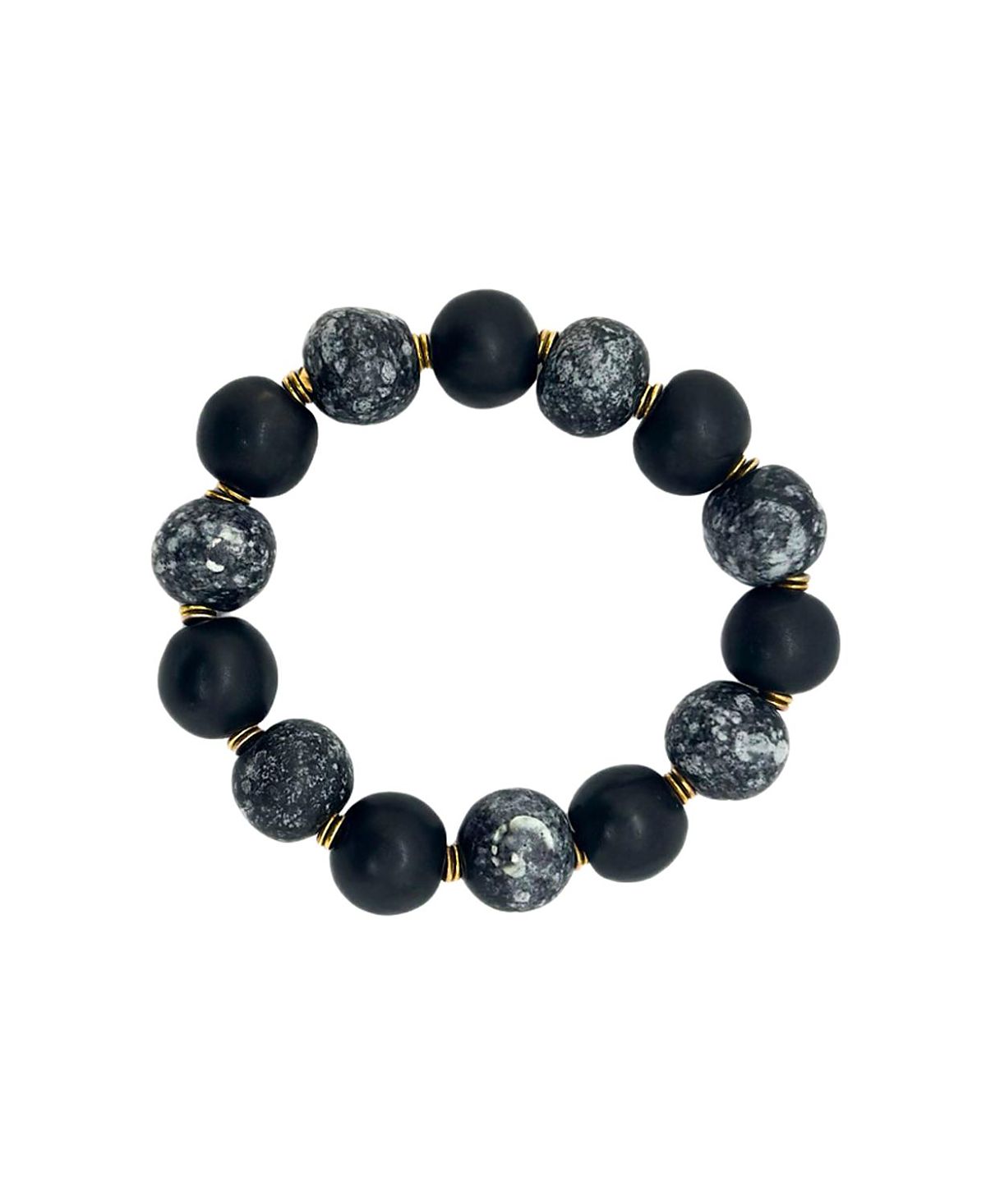Kazuri Pomsky Bracelet