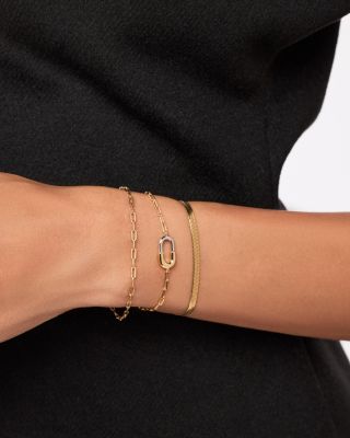 Gold Charm Blake Bracelet