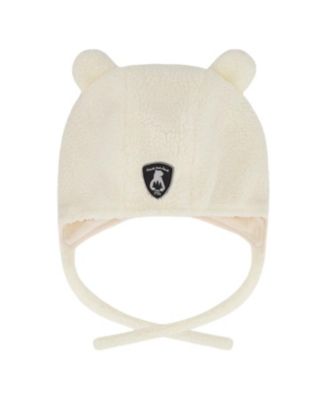  Unisex Lined Sherpa Hat with Ear Flaps - Baby, Little Kid
