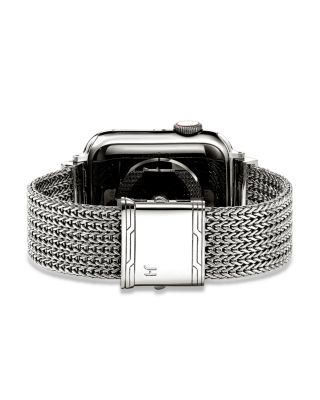 Sterling Silver Icon Smart Watch Strap