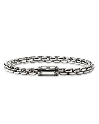 Sterling Silver Box Chain Bracelet