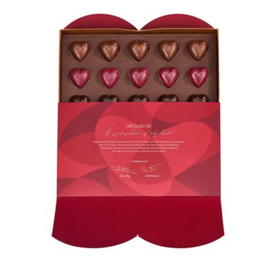 Valentine Love Letter Assorted Chocolates Gift Box, 15 Pieces