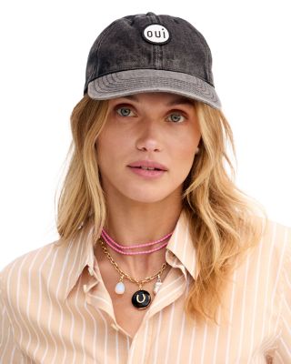 Oui Denim Baseball Cap