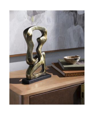 Neblina Decorative Sculpture, Gold