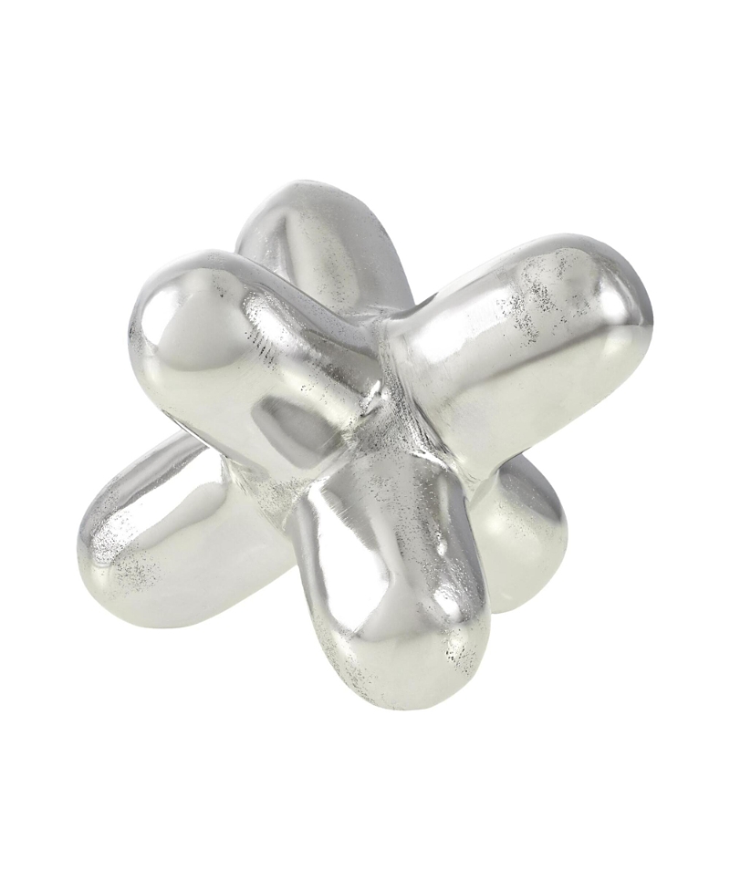 Surya Caitlin Decorative Sculpture In Silver