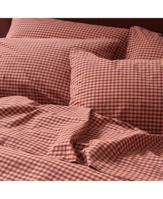 Small Gingham Check Pillowcase Pair, Standard