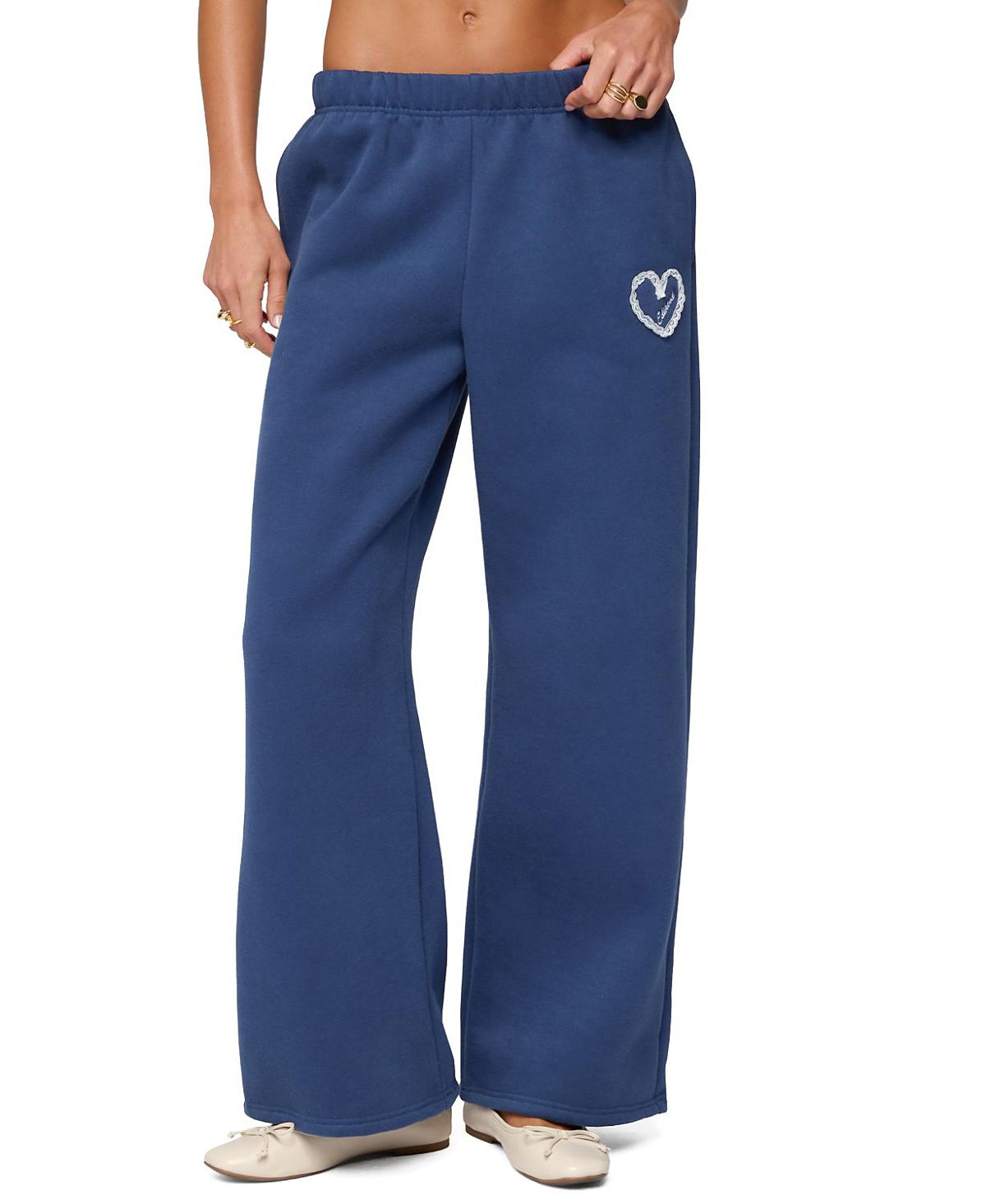 Edikted Love Edikted Wide Leg Sweatpants