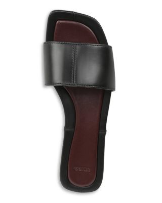 Women's Valeria Leather Slide Sandals