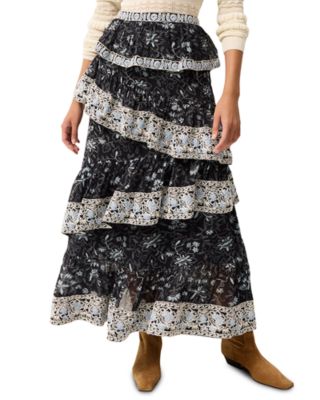 Paislee Tiered Skirt