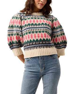Gail Balloon Sleeve Sweater