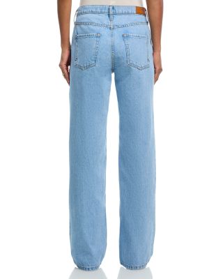 Amelia Low Rise Straight Jeans in Harper