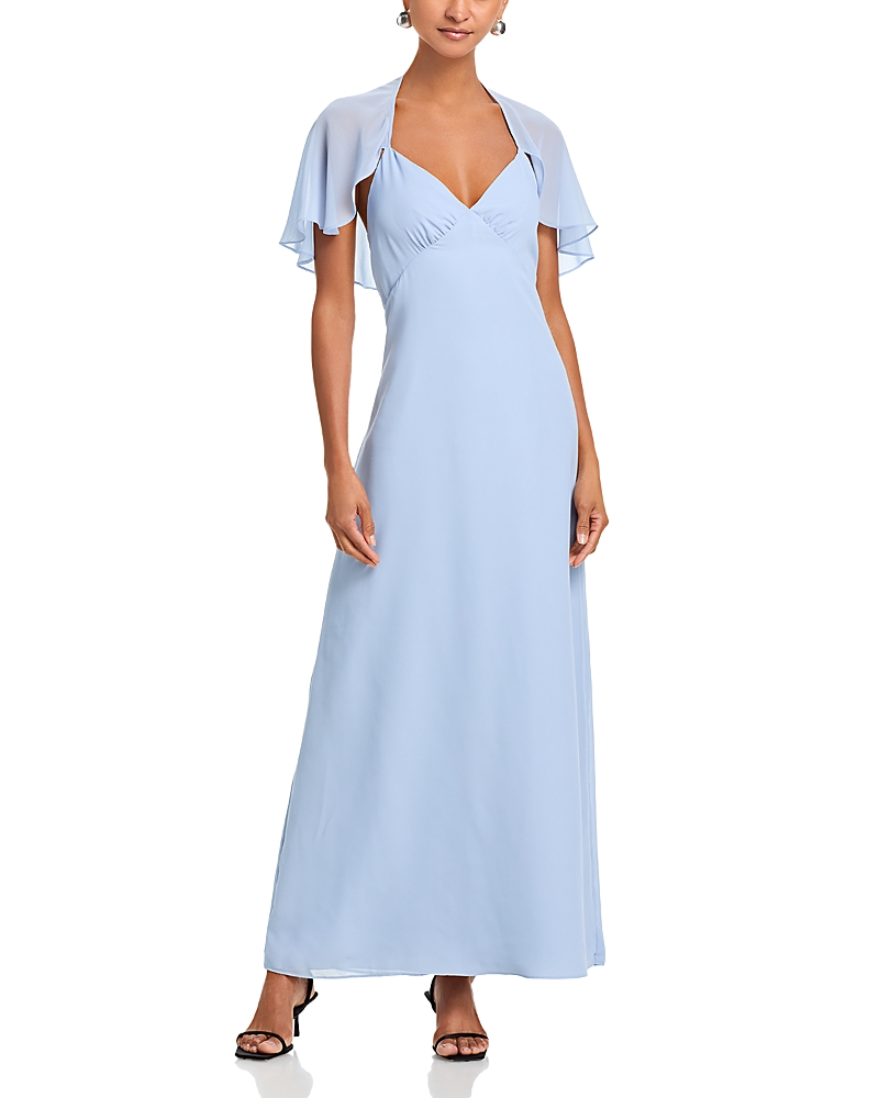Line & Dot Amorette Cape Dress