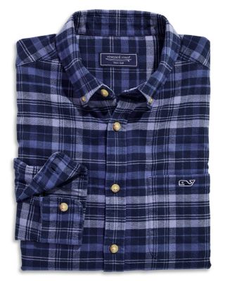 Polar Plaid Vineyard Flannel Shirt
