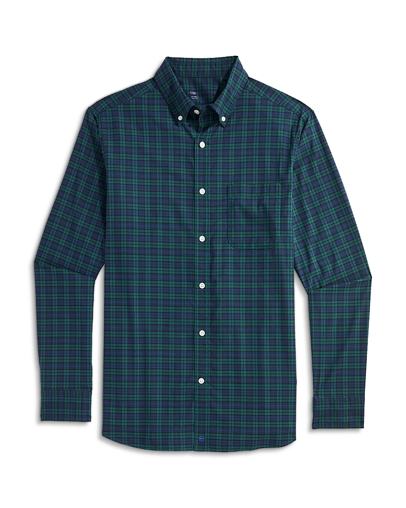 Vineyard Vines Men's Pine Plaid Performance Cotton Shirt In Multi
