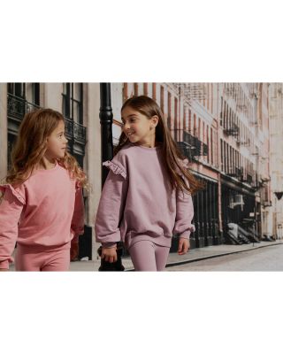 Girls' Long Sleeved Sweatshirt & Leggings Set - Little Kid