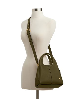 Lana 23 Pebbled Leather Shoulder Bag