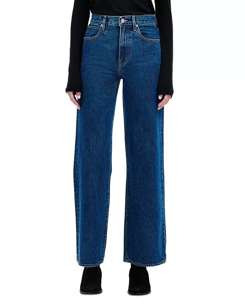 Slvrlake Grace High Rise Wide Leg Jeans in Forbidden Love