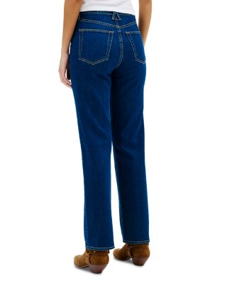 London High Rise Straight Jeans in Western Hero