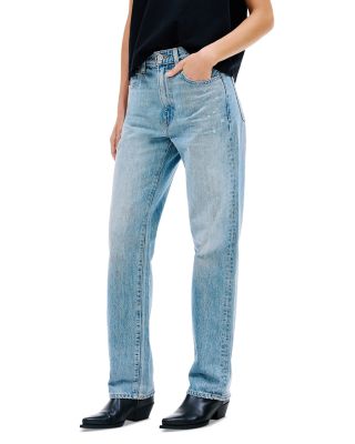 London High Rise Straight Jeans in Heartache