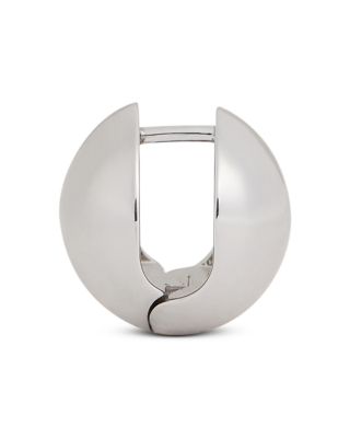 Pollie Polished Ball Huggie Earrings