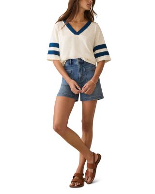 Sunwashed Varsity Tee