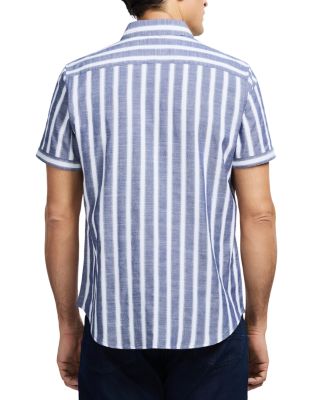 Preston Stripe Short Sleeve Woven Shirt